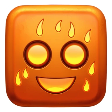 Heated Metal without face  sticker