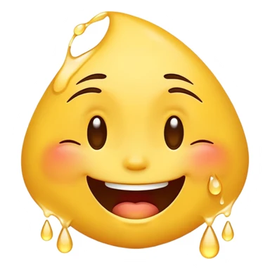 An emoji with happy tears that’s laughing and crying at the same time  sticker