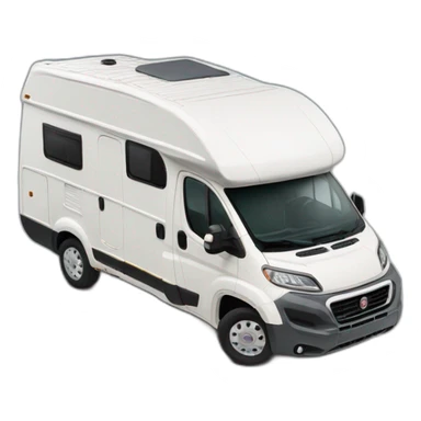 Converted Fiat Ducato campervan sticker