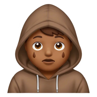 Poop wearing a hoodie  sticker
