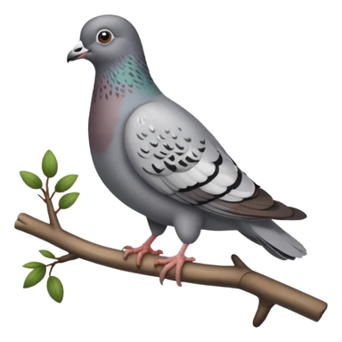 Pigeon sticker