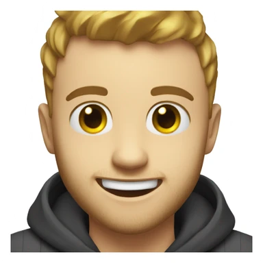 Squeezie qui sourit  sticker