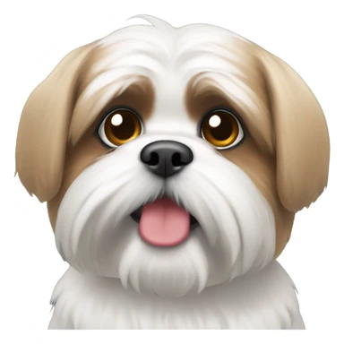shi tzu sticker