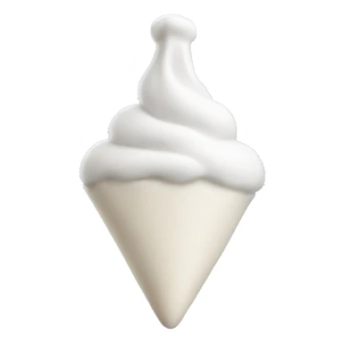 Piping bag filled with icing sticker