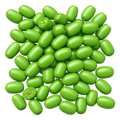 green pack of skittles sticker