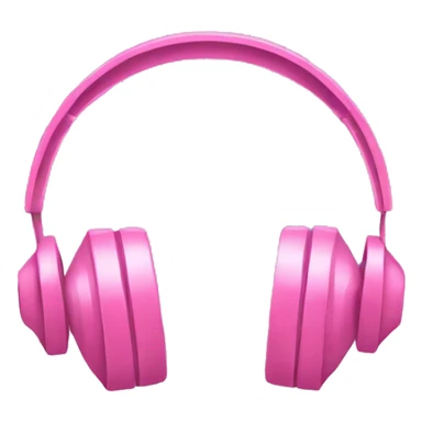 Headphones with pink bows sticker