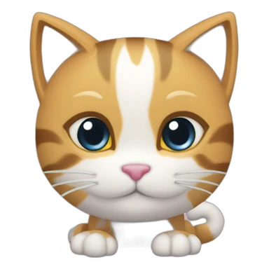 Kitty cat cat kit cat toy box toy cat box cat toys  sticker