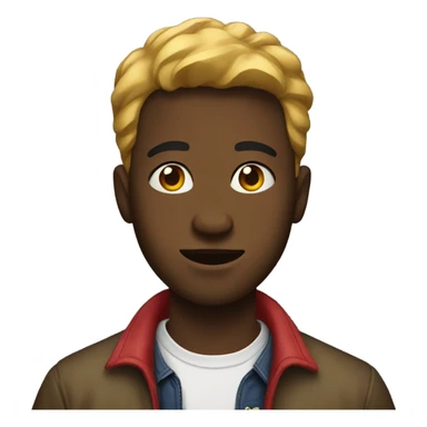 Black person in a frat sticker