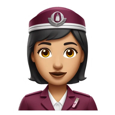 Qatar airways cabin crew sticker
