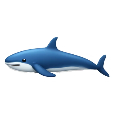 ballena azul sticker