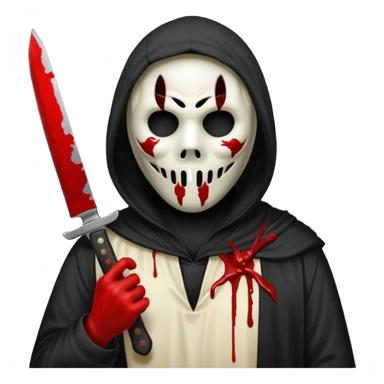 ghostface killer sticker