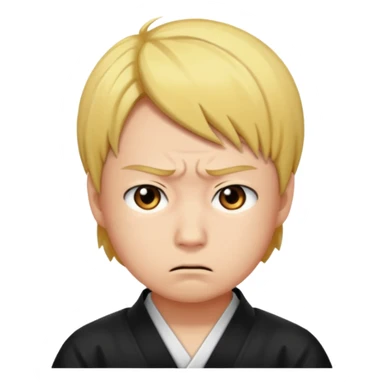 Zenitsu Agatsuma Annoyed sticker