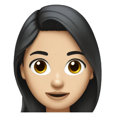 Fan-girl F1 McLaren with black hair sticker