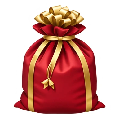 Christmas gift sack sticker