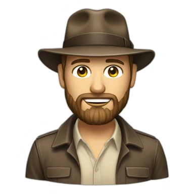 project manager with beard and a wip like indiana jones sticker