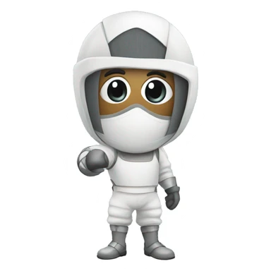 fencing equipment sticker