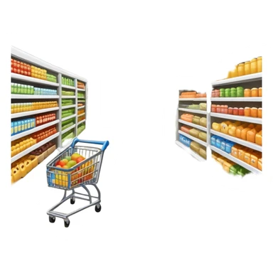 supermarket business sticker