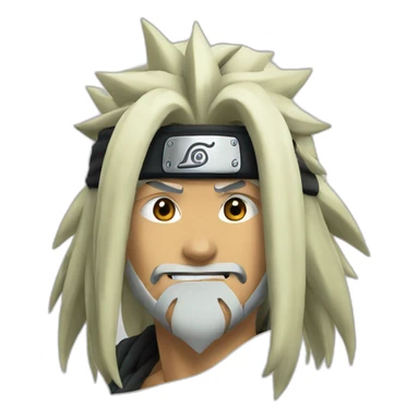 Jiraya from naruto sticker