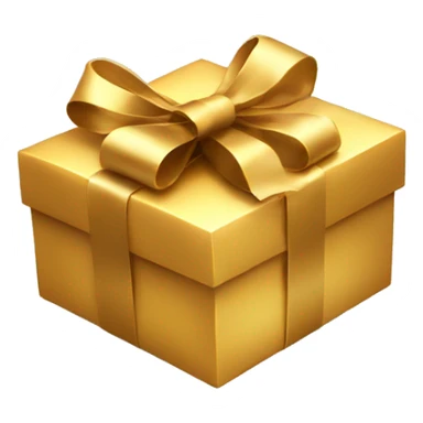 rectangular golden gift certificate  sticker