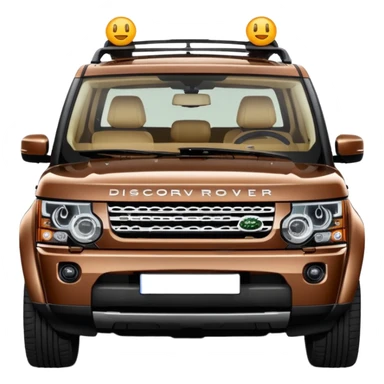 Brown Land Rover Discovery
Apple emoji style. sticker