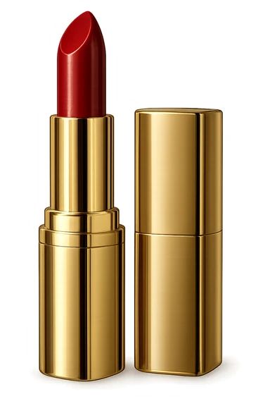 glamorous lipstick, elegant and stylish, no background sticker