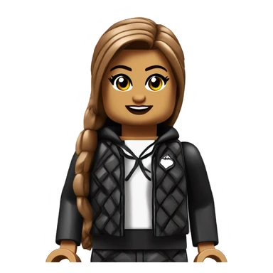 ARIANA GRANDE lego full body sticker