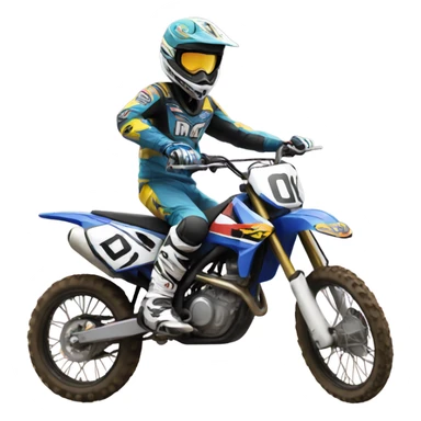 motocross sticker