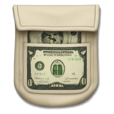 No money pocket empty  sticker