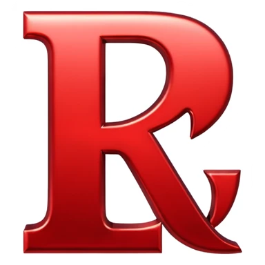 letter R sticker