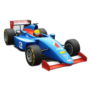 Formule 1 alpine sticker