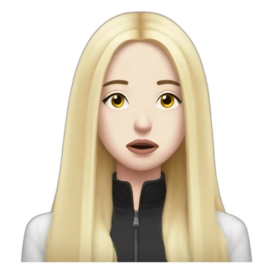 Ava Max sad sticker