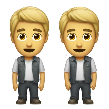 Guy trying to get someone’s attention  sticker