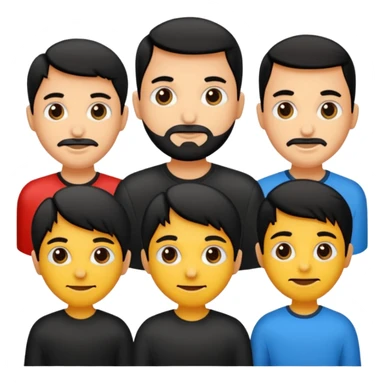 Siyah dümdüz saçlı makyajı soft ve ruju kiko  olan bir kız sticker