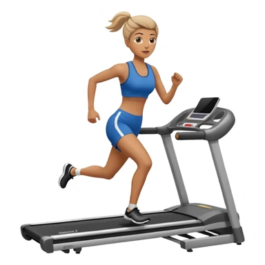woman in spining sport sticker