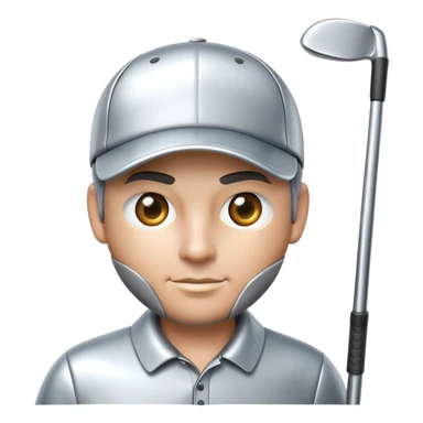 sorayama golfing sticker