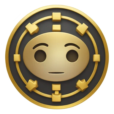 Xrp with Gold sticker