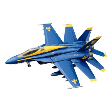 US Navy Blue Angels f/a-18 sticker