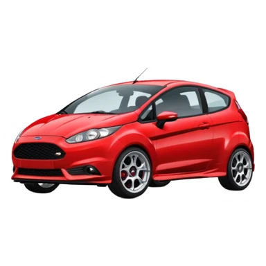 Ford fiesta st150 red sticker