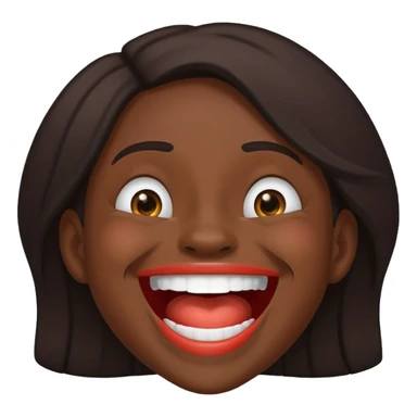 Lufy louthing and saying LOL sticker