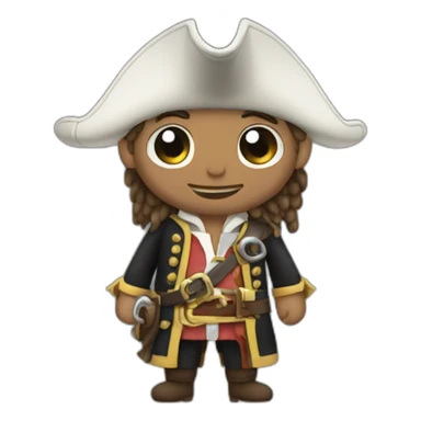 Pirate algérien sticker