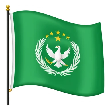 Just do a simple flag I want to put in my bio. Have u seen the panjshir flag do that it’s not in the emojis but make it exactly like the picture don’t add anything else. something on the middle search it up and make it in a shape of flag like the emojis no it’s goes like green on  sticker