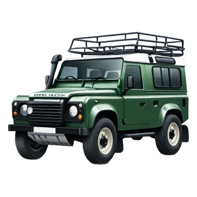 Land Rover defender  sticker