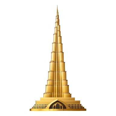 Burj khalifa emoji like sticker