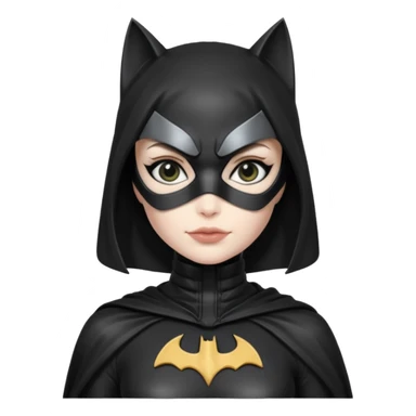 Catwoman and Batman sticker