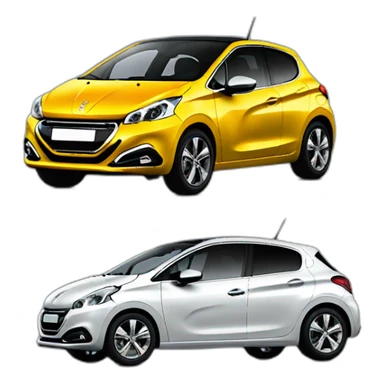 Peugeot 208 sticker
