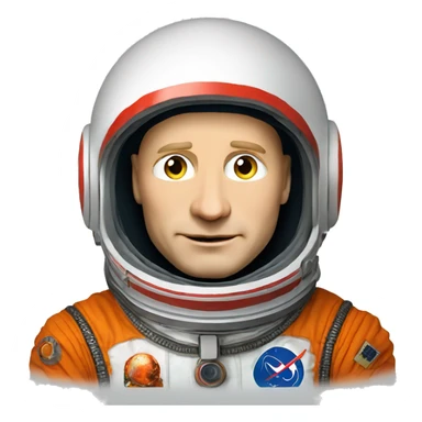 putin in cosmonaut suit sticker