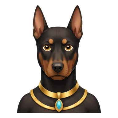 a Protector egypt doberman sticker