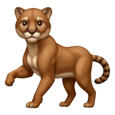 Cougar Walking sticker