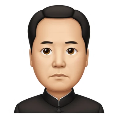 Photorealistic mao zedong sticker