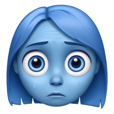 Sadness from the Inside Out movie sticker
